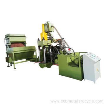 Aluminum Chips Shavings Turnings Briquetting Press Machine